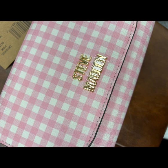 Steve madden gingham crossbody bag - Picture 2 of 7